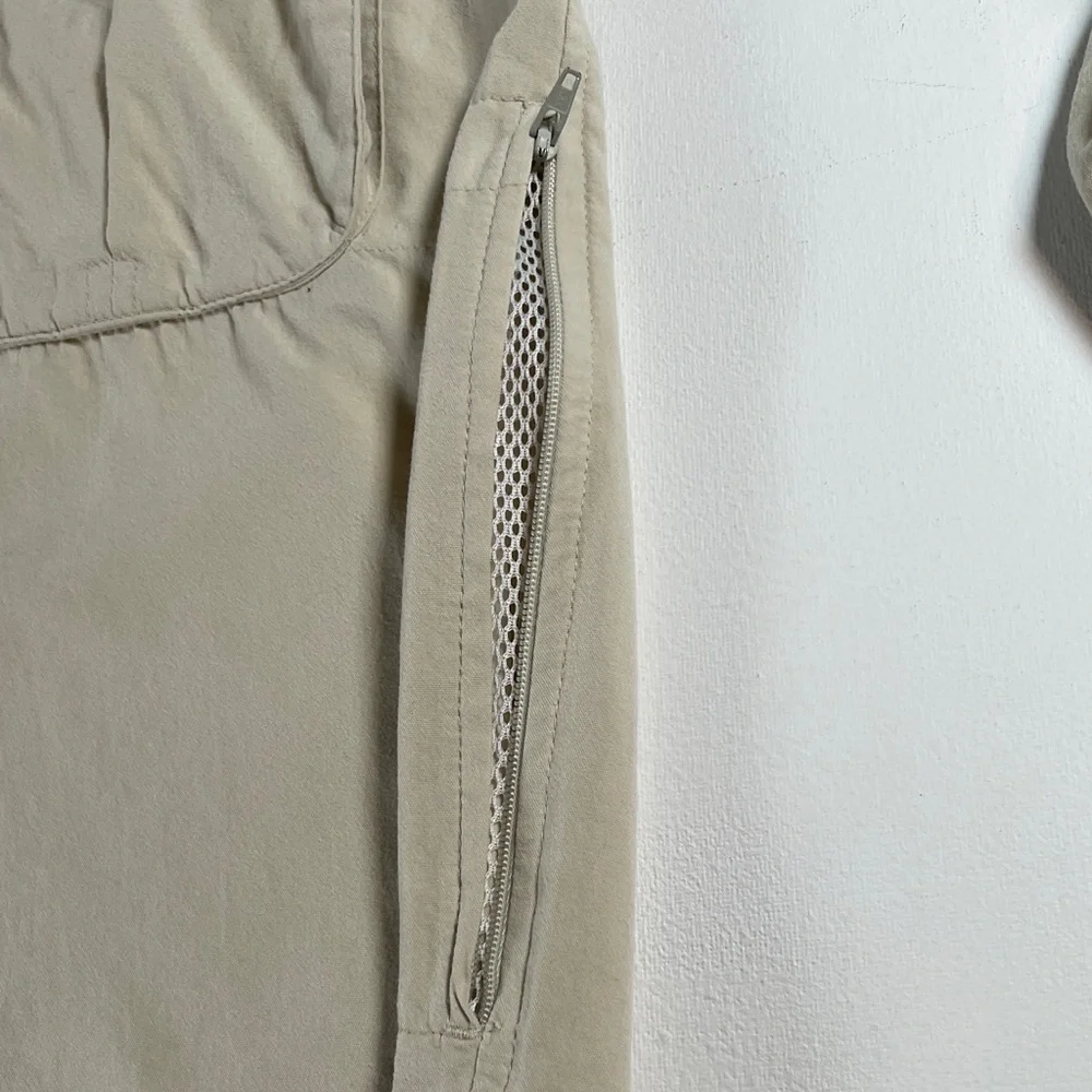 The North Face Tan Long Sleeve Casual Button Down Shirt